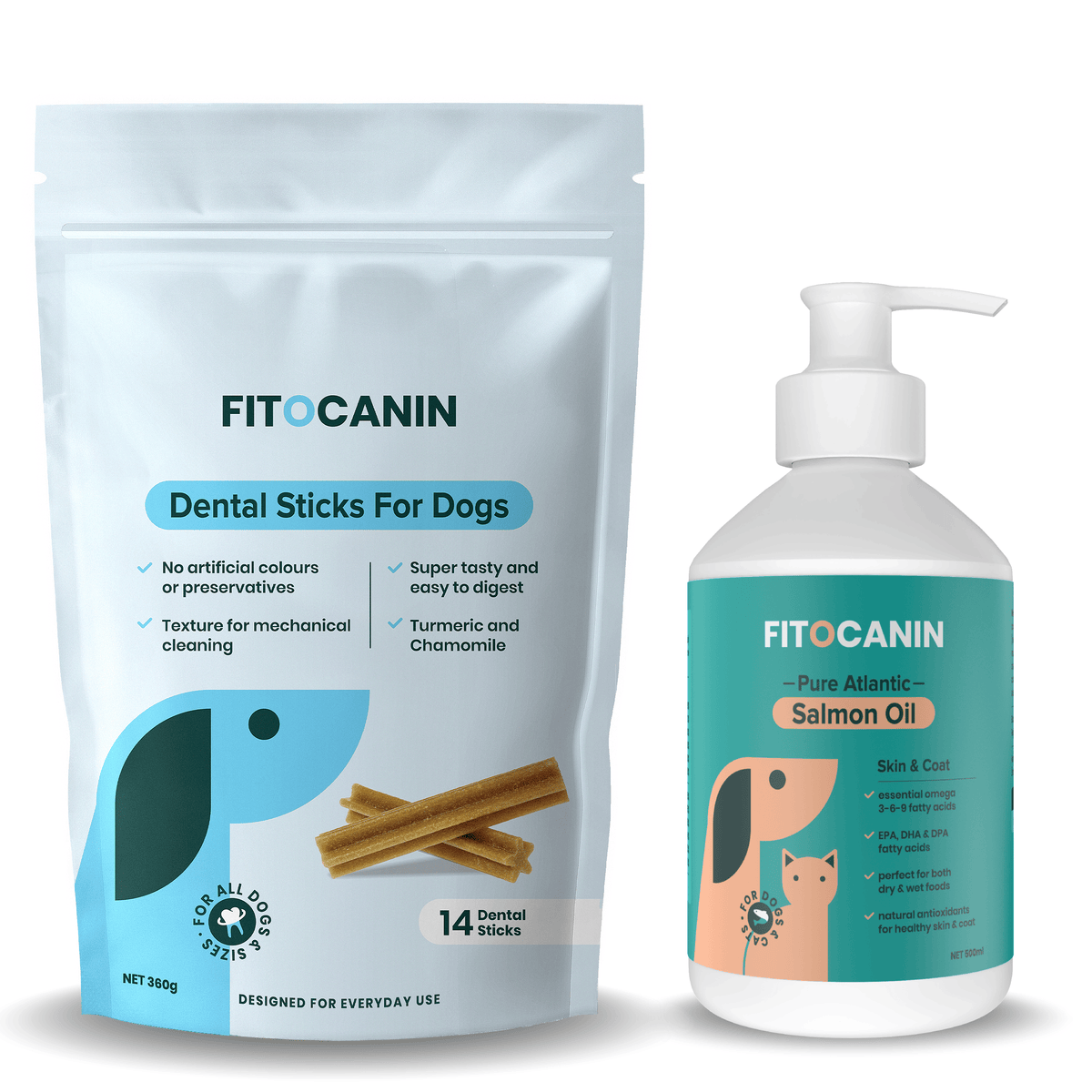 Dental Sticks & Lachsöl